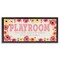 Stupell Industries Playroom Of Mischief Makers Pink Framed Floater Canvas Wall Art